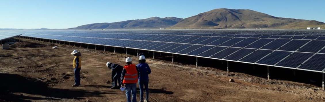 Supervision of the world's tallest solar photovoltaic plant