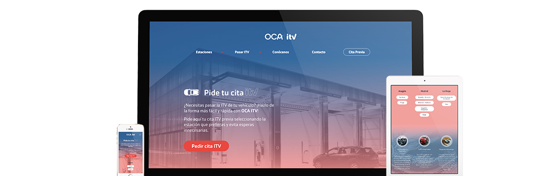 OCA ITV launches new website! More visual and with better usability