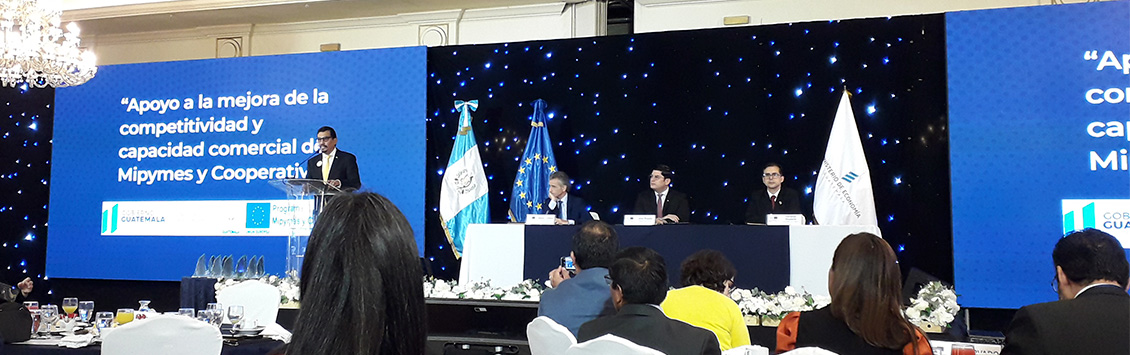 Se concluye con éxito el contrato de UE de Asistencia Técnica al Programa “Apoyo a la mejora de competitividad de MIPYMES y Cooperativas” en Guatemala