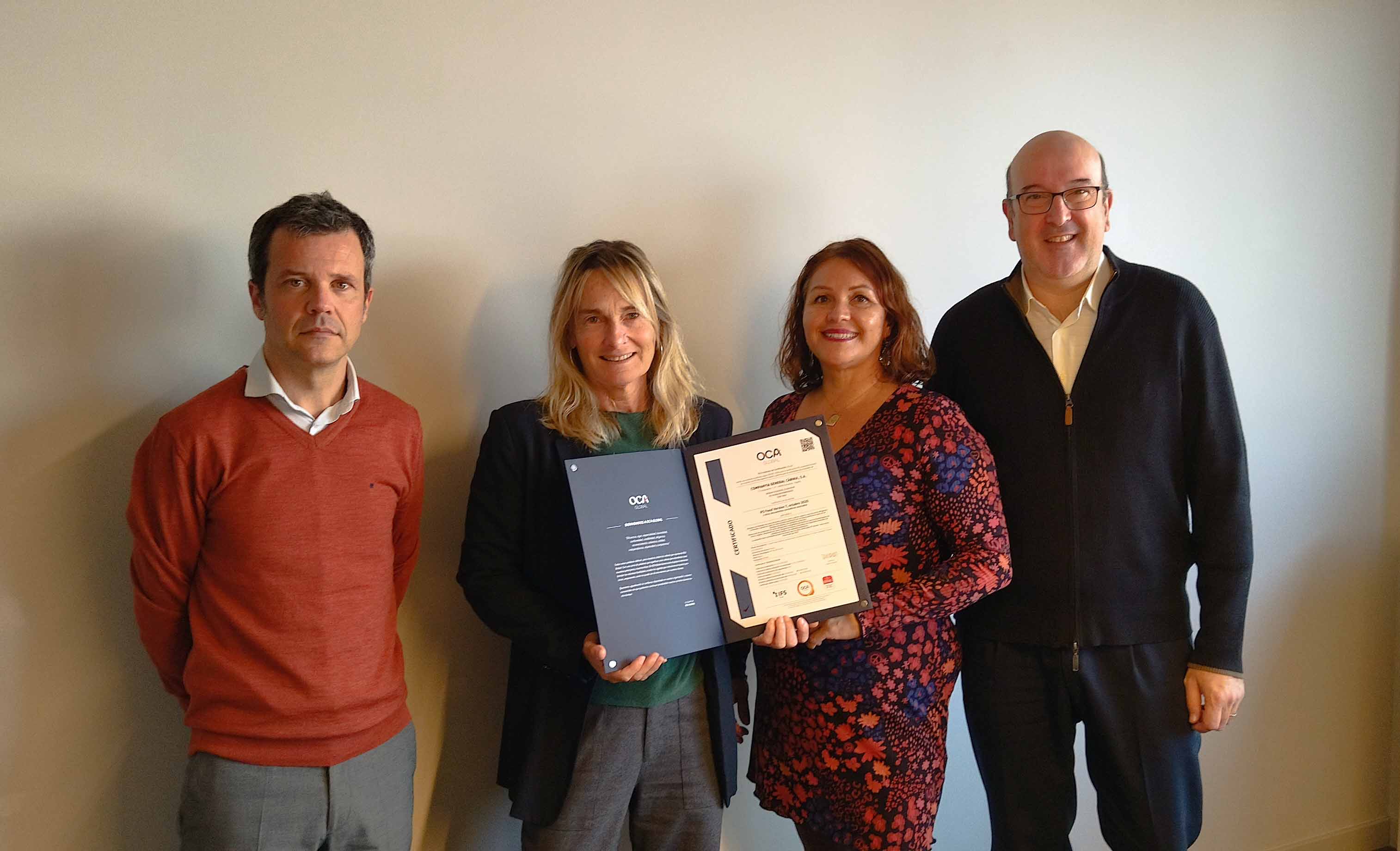 Carnia renews its IFS Food 7 certification with OCA Global