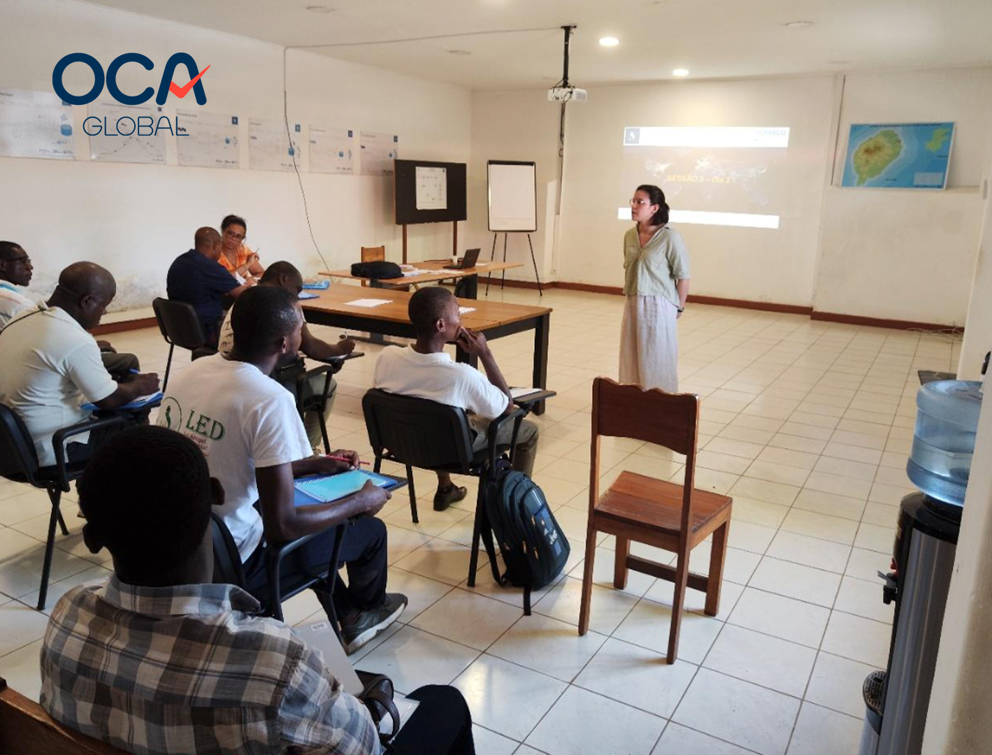 OCA Global collaborates in the implementation of a project financed by the EIB IN SÃO TOMÉ: “Capacity building for the recovery of the electricity sector”.